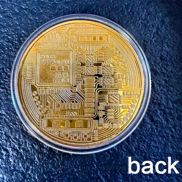NWT Bitcoin Collectible Commemorative Coin - Picture 2 of 7